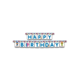 Festone bandierine Happy Birthday Pocoyo, 1pz.