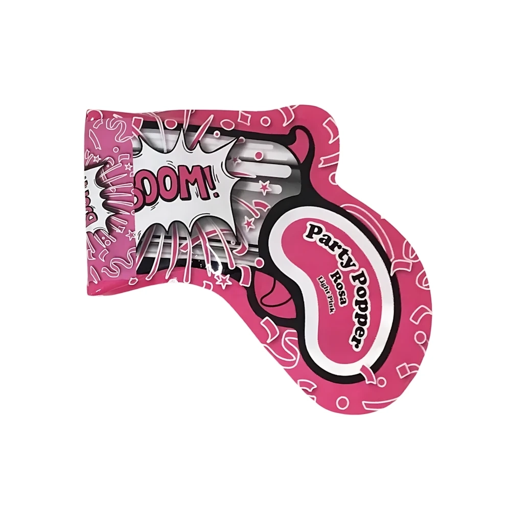 Party Popper coriandoli rosa, 1pz.