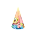 Cappellini Spongebob in cartoncino, 6pz.