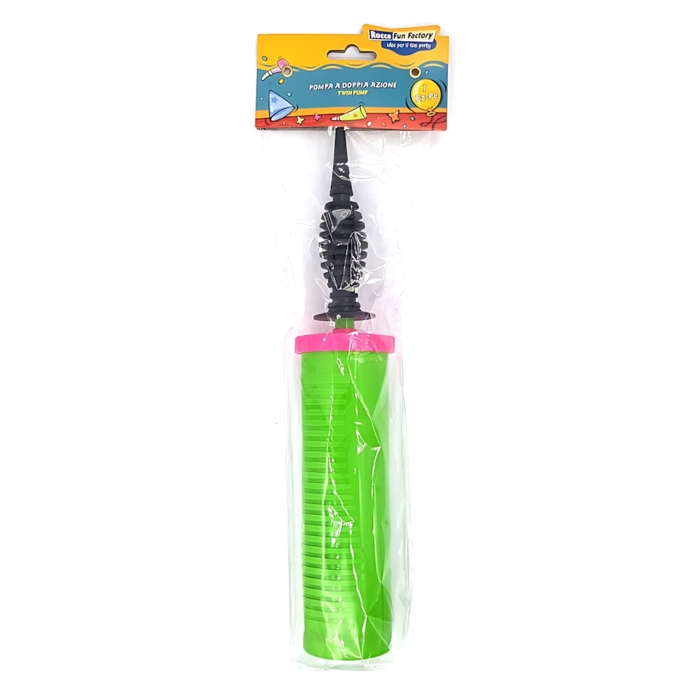 Nuova Twin Pump Doppia Mandata per Palloncini, 1pz.