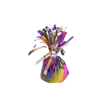 Pesetto per palloncini da 170 gr colore Rainbow arcobaleno, 1pz.