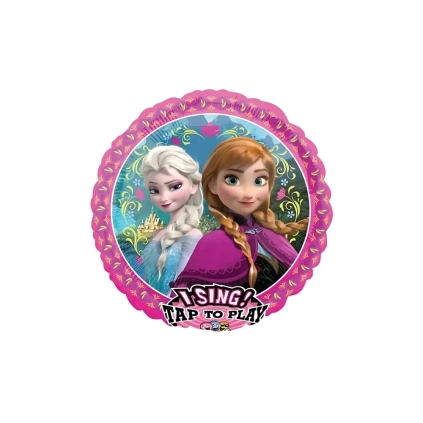Palloncino Frozen Sing a Tune super shape 28" (71cm) in mylar, 1pz.