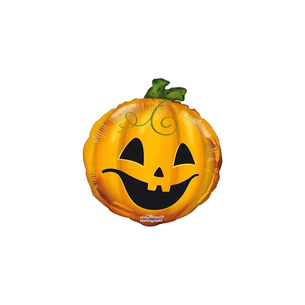 Palloncino Zucca tondo standard shape 18" (45cm) in mylar, 1pz.