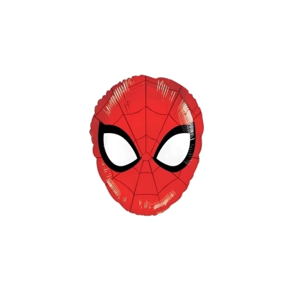 Palloncino Spiderman Testa standard shape 18" (45cm) in mylar, 1pz.