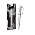 Candela fontana pirotecnica Anniversary argento numero 30 con strass, categoria F1, 1pz.