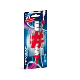 Candela fontana pirotecnica Festa cancelletto, categoria F1, 1pz.