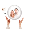 Palloncino tondo personalizzato con foto, testo o logo, 1pz.