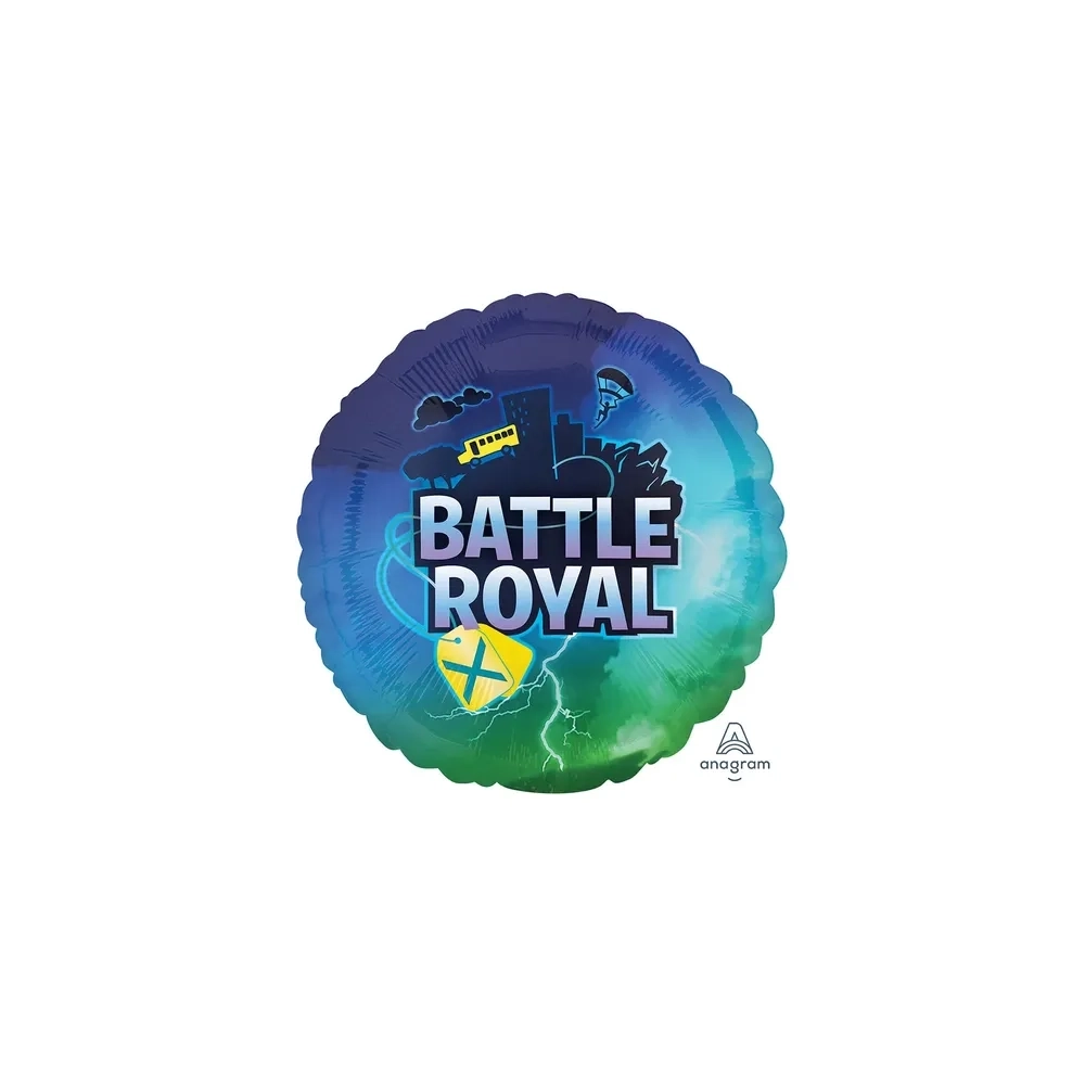 Palloncino Battle Royal standard shape 17" (43cm) in mylar, 1pz.