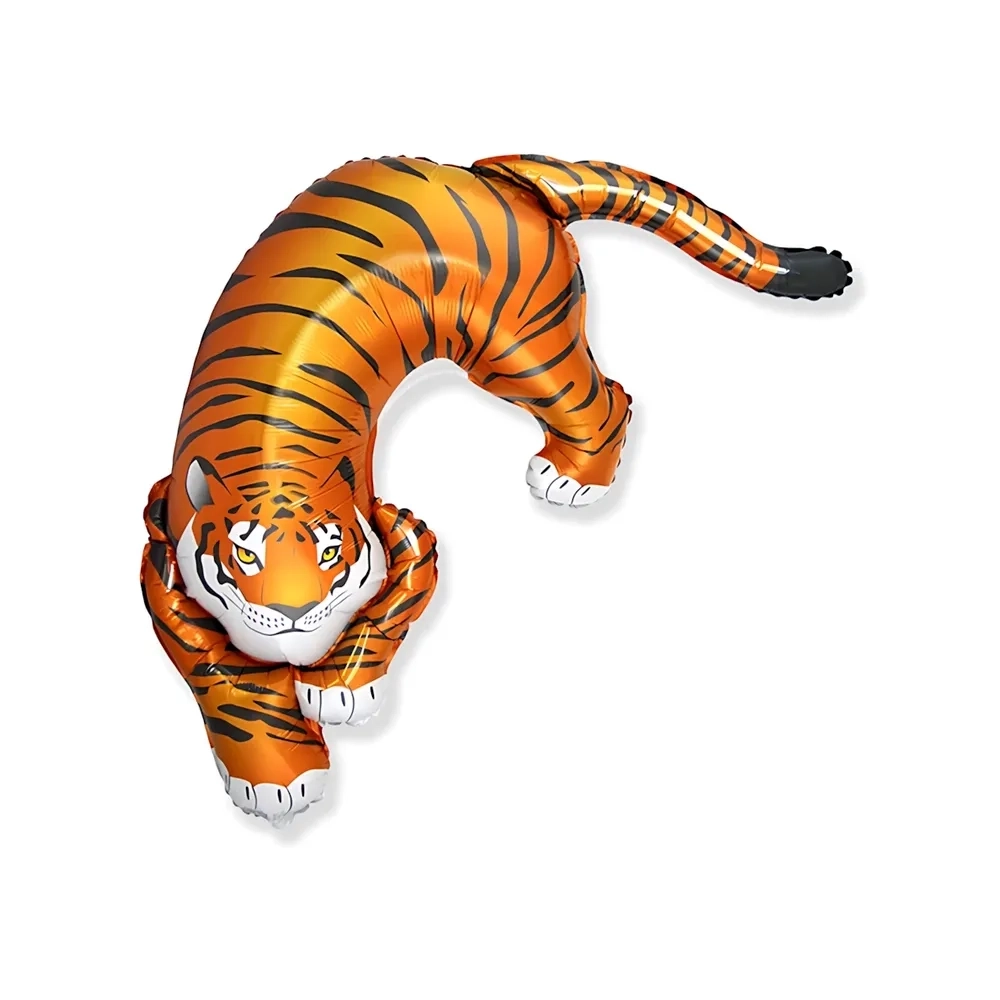 Palloncino Tigre Selvaggia mega shape 42" (106cm) in mylar, 1pz.