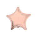Palloncino Stella Rosa Chiaro Gold super shape 36" (91cm) in mylar, 1pz.