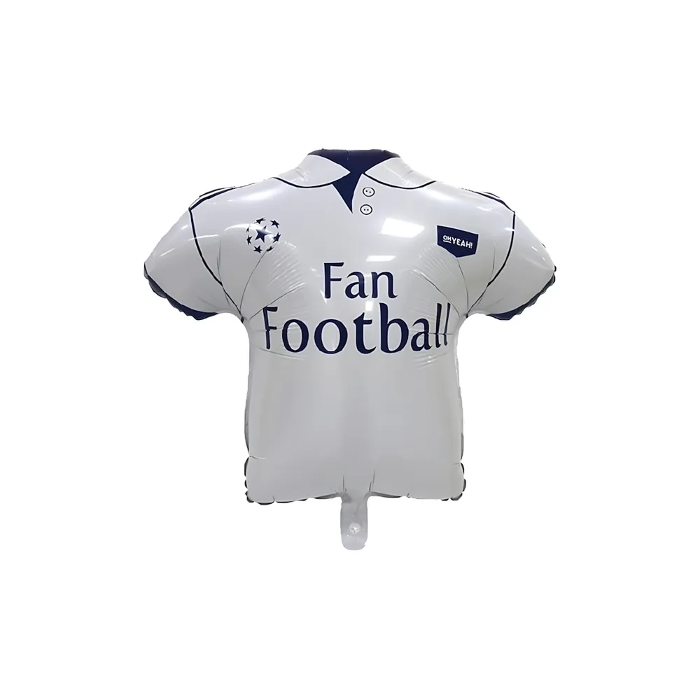 Palloncino Maglietta di Calcio super shape 27" (68cm) in mylar, 1pz.