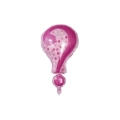 Palloncino Punto Interrogativo Rosa super shape 28" (71cm) in mylar, 1pz.