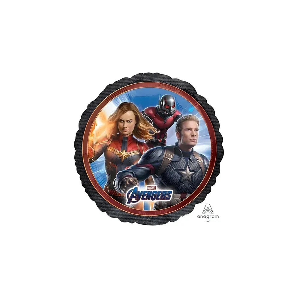 Palloncino Avengers Endgame standard shape 18" (45cm) in mylar, 1pz.