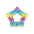 Palloncino Stella Stilizzato Gradient super shape 37" (93cm) in mylar, 1pz.