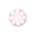 Palloncino Caramella Rosa Baby standard shape 18" (45cm) in mylar, 1pz.