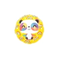 Palloncino Panda Gioioso standard shape 18" (45cm) in mylar, 1pz.