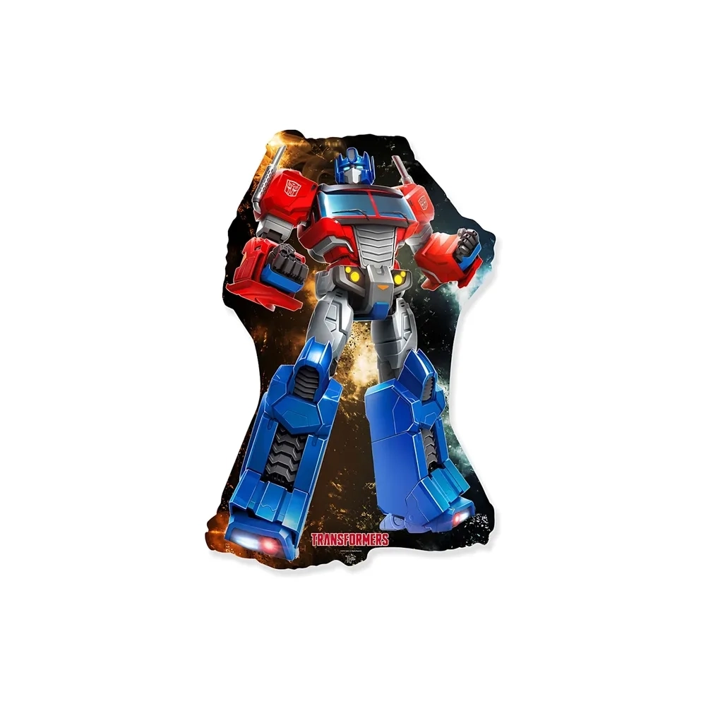Palloncino Optimus Prime Transformers super shape 30" (76cm) in mylar, 1pz.