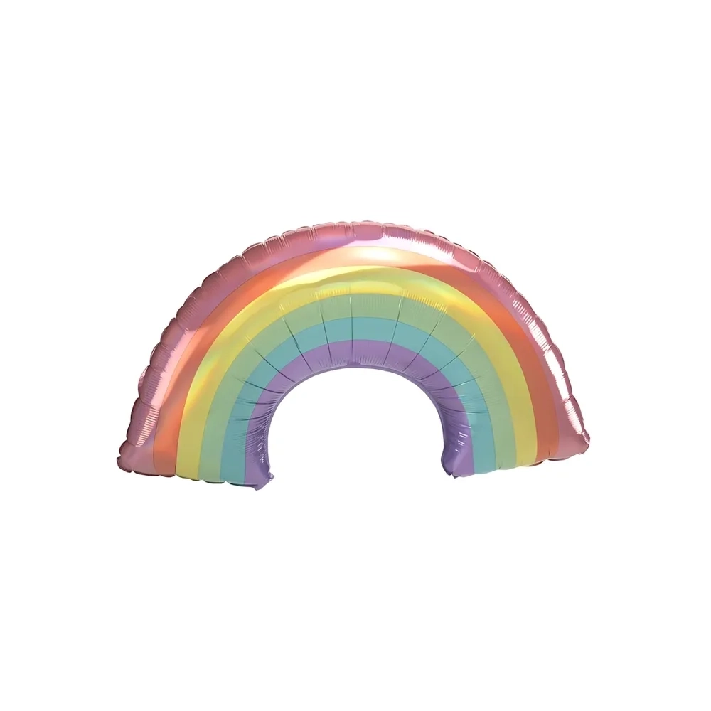 Palloncino Arcobaleno Iridescente super shape 34" (86cm) in mylar, 1pz.