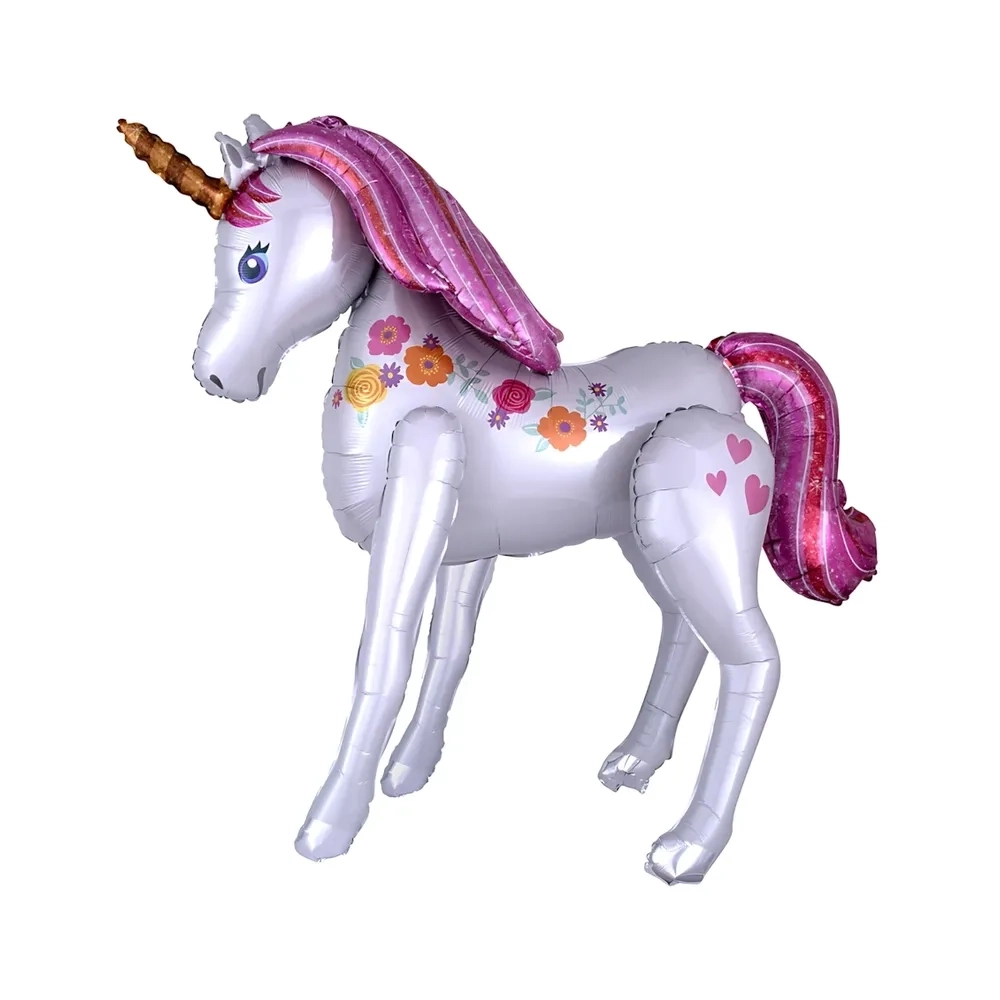 Palloncino Unicorno mega shape 46" (116cm) in mylar, 1pz.