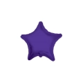 Palloncino Stella Viola standard shape 18" (45cm) in mylar, 1pz.