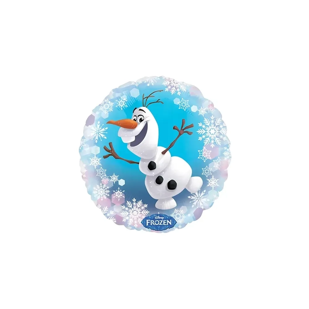Palloncino Frozen 2 Olaf standard shape 18" (45cm) in mylar, 1pz.