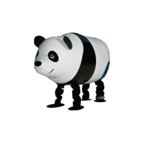 Palloncino Panda Pet Walker airwalker 25" (63cm) in mylar, 1pz.