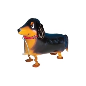 Palloncino Bassotto Pet Walker airwalker 28" (71cm) in mylar, 1pz.
