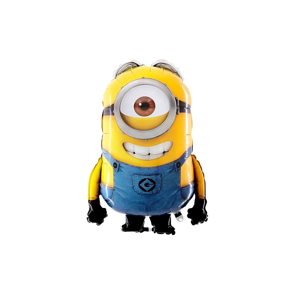 Palloncino Stuart Minions super shape 28" (71cm) in mylar, 1pz.