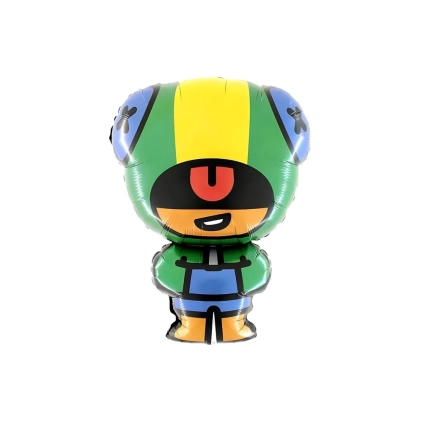 Palloncino Brawl Stars Leon super shape 32" (81cm) in mylar, 1pz.