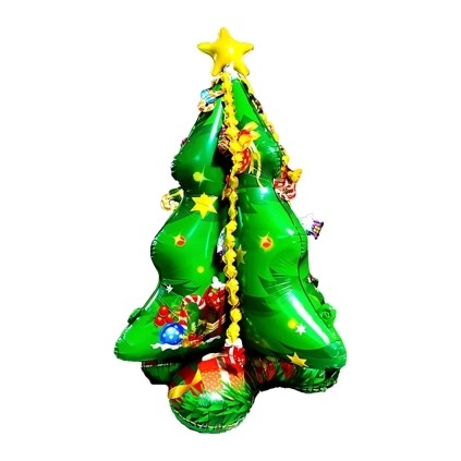 Palloncino Albero di Natale standing mega shape 57" (144cm), 1pz.