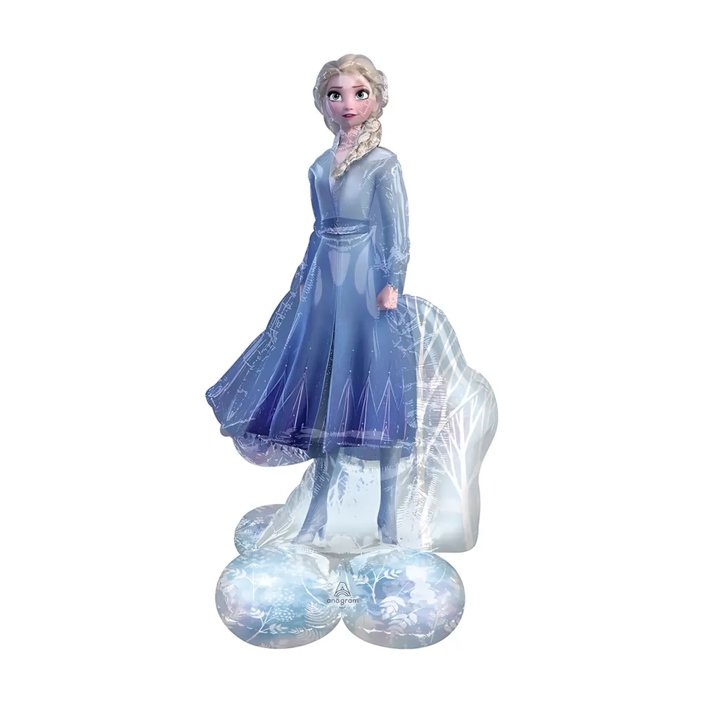 Palloncino Frozen 2 Elsa airloonz 55" (139cm) in mylar, 1pz.