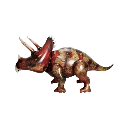 Palloncino 4D Triceratope Gigante mega shape 45" (114cm) in mylar, 1pz.