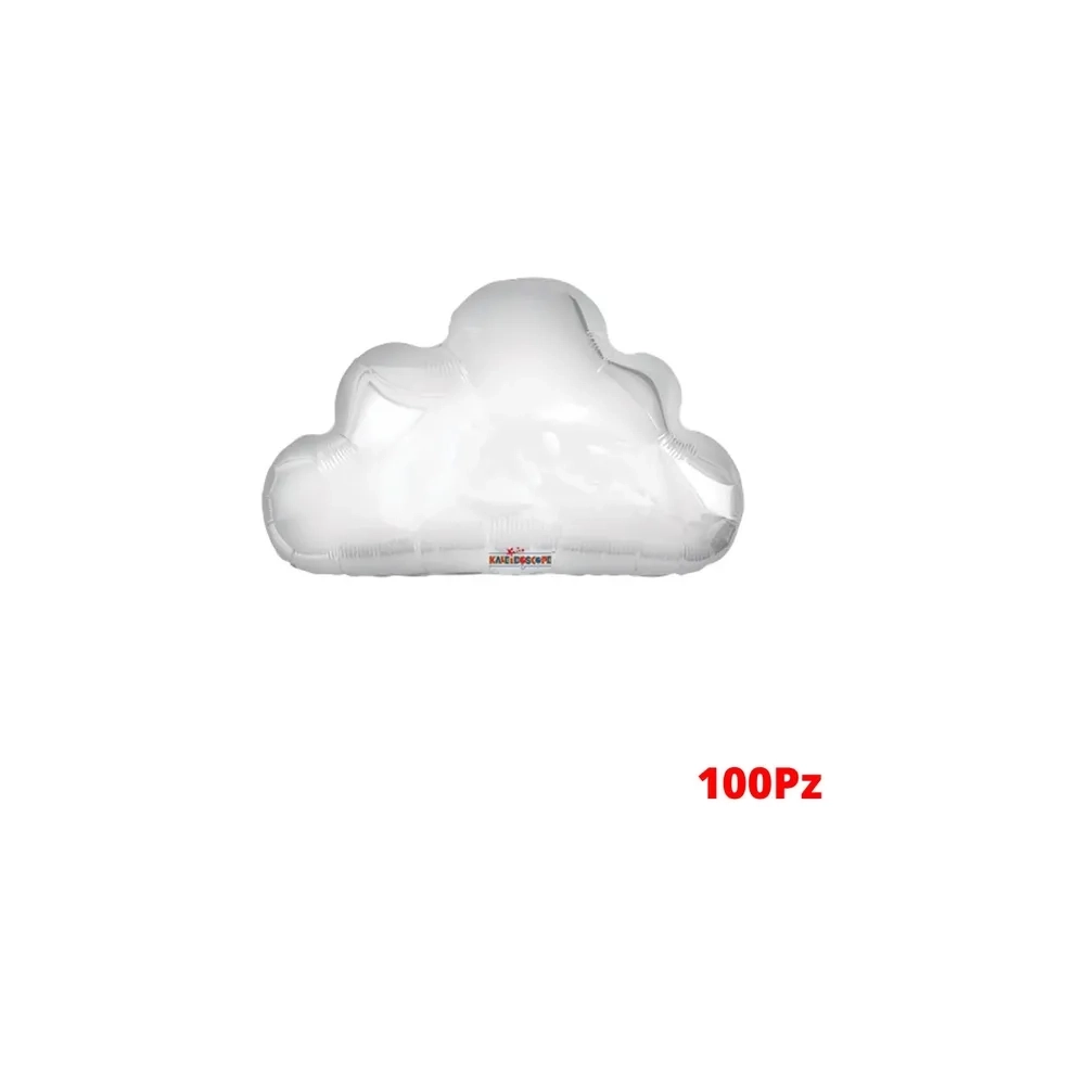 Palloncini Nuvola Bianco   20" (50cm) in mylar, 100pz.