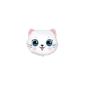 Palloncini Gatto Testa mini shape 9" (22cm) in mylar, 5pz.