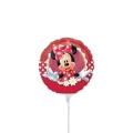 Palloncini Minnie mini shape 9" (22cm) in mylar, 5pz.