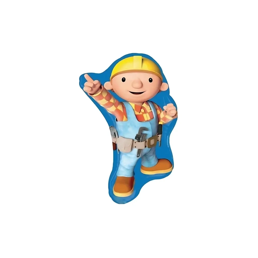 Palloncino Bob The Builder super shape 26" (66cm) in mylar, 1pz.