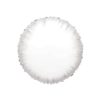 Palloncino Tondo Bianco 36" 1pz super shape 36" (91cm) in mylar, 1pz.