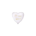 Palloncini Mi Vuoi Sposare? cuore micro shape 4" (10cm) in mylar, 5pz.