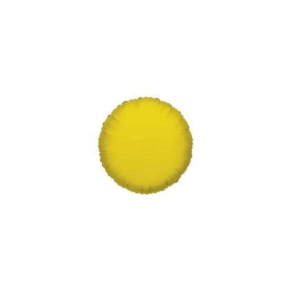 Palloncini Tondo Oro micro shape 4" (10cm) in mylar, 5pz.