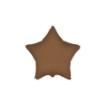 Palloncino Stella Choco Brown Satinato 18" (45cm), 1pz.