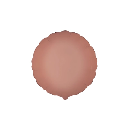 Palloncino Tondo Rosa Vintage Satinato 18" (45cm), 1pz.