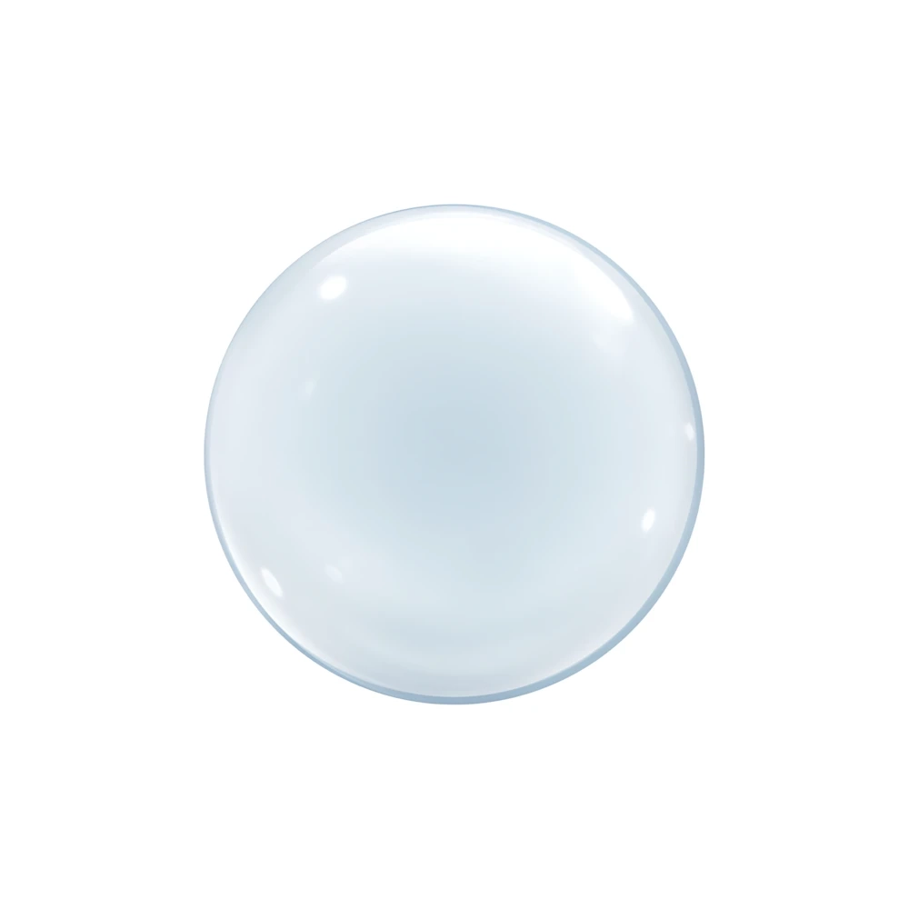 Deco Clear View a collo largo per insider 24" (60cm), 1pz.