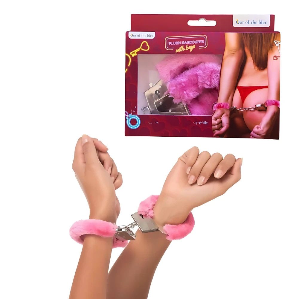 Manette di Peluche Rosa