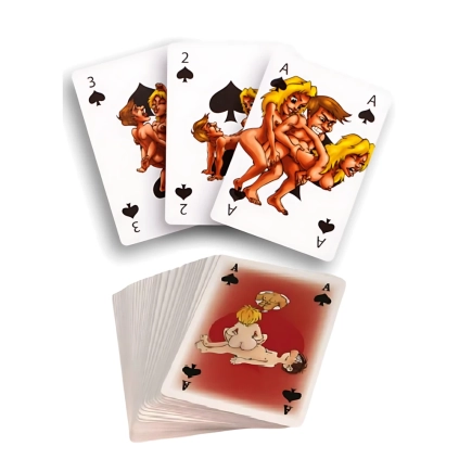 Carte Kamasutra – Mazzo da 54 carte illustrate | Gioco Kamasutra