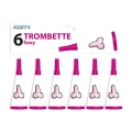 Trombette Sexy Nubilato in carta addio al nubilato, 6pz.