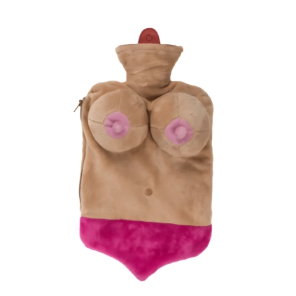 Borsa Acqua Calda Donna con seno sporgente, 1pz.
