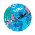 Piatti Stitch piani 23cm in carta, 8pz.