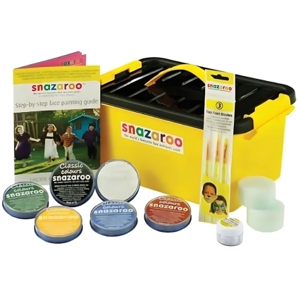 Valigetta Trucco Snazaroo Bambini e Principianti Kit Completo Truccabimbi, 1pz.