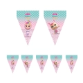 Festone bandierine Cry Babies – 9 bandierine 20x30 cm, 3 metri