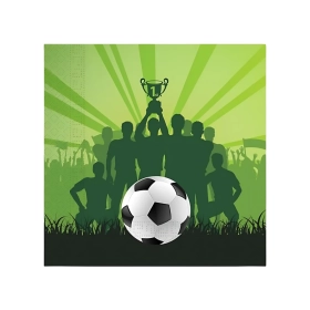 Tovaglioli Calcio 33x33cm - 20pz